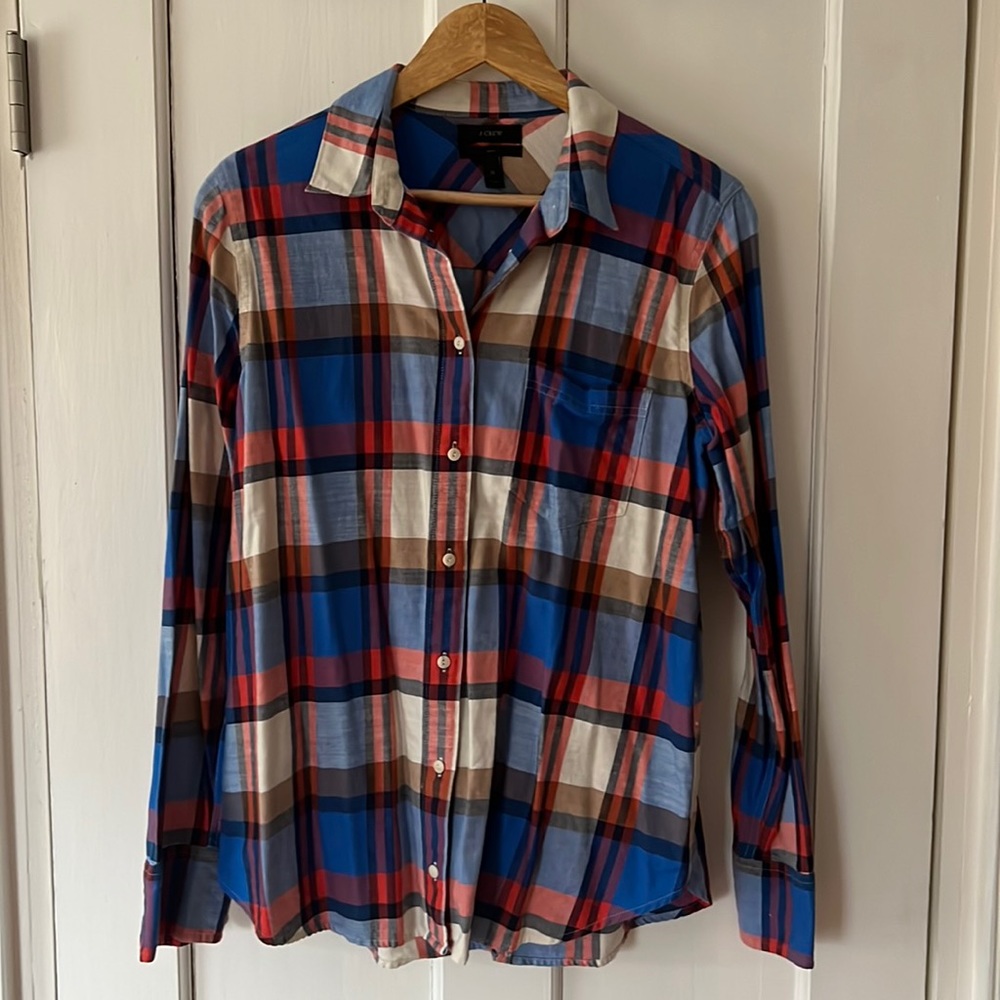 Boy-fit flannel
